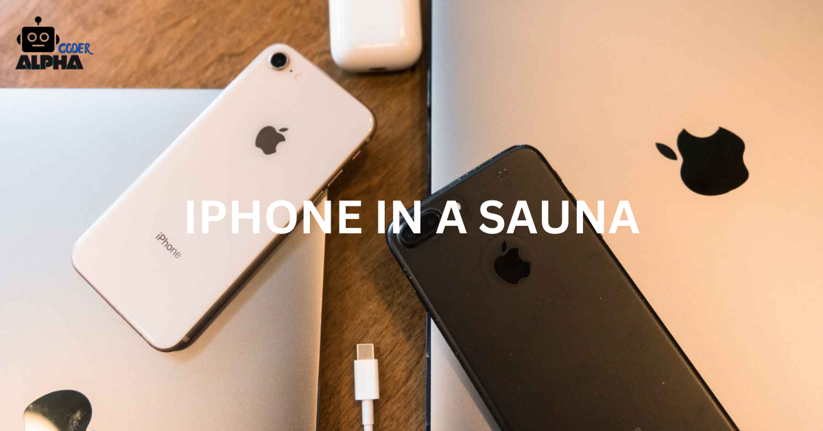 iphone in sauna